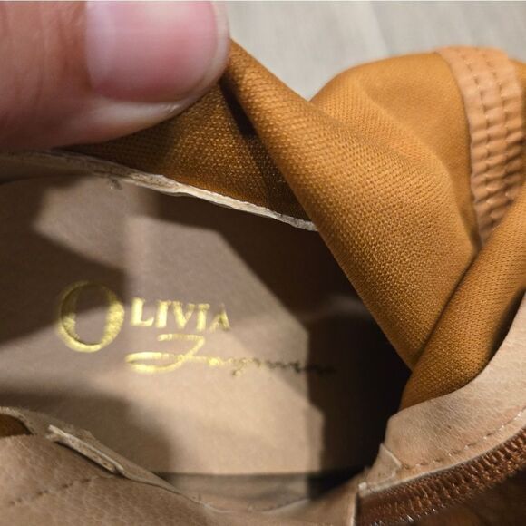 Olivia Ferguson women's Elegant High Stiletto Heel Soft Faux Suede Boots sz 9 - Picture 4 of 11